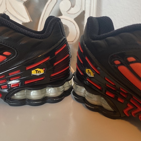 Nike Air Max Plus III "Black/Pimento/Ceramic-Resin" YOUTH Shoe size 4.5 ✨ - Picture 13 of 16
